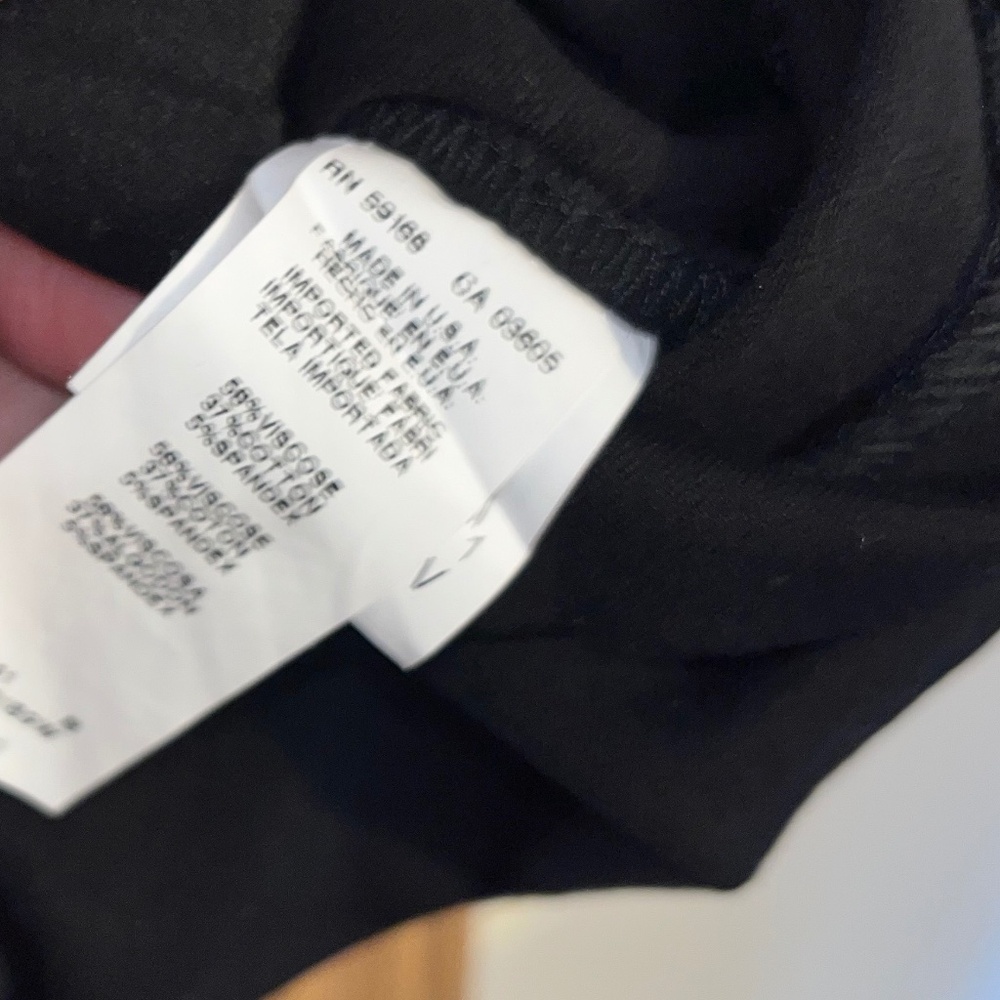 Karen Kane Women’s Black Straight Leg Dress Pants with Elastic Waist Sz-14W - Picture 5 of 6